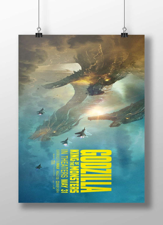 Godzilla monsters (from the Godzilla franchise's "King of the Monsters") Main Subject: Godzilla monsters (from the Godzilla