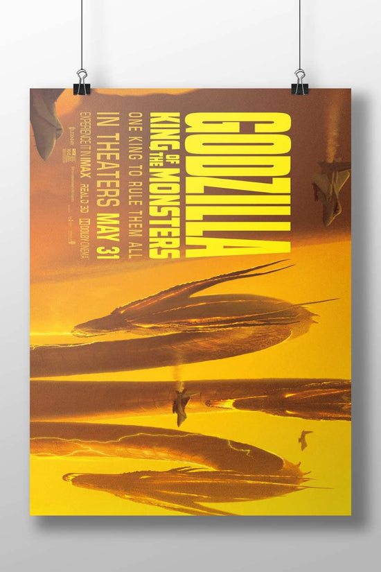 Godzilla (from the Godzilla franchise, specifically the movie "Godzilla: King of the Monsters") Main Subject: Godzilla (from