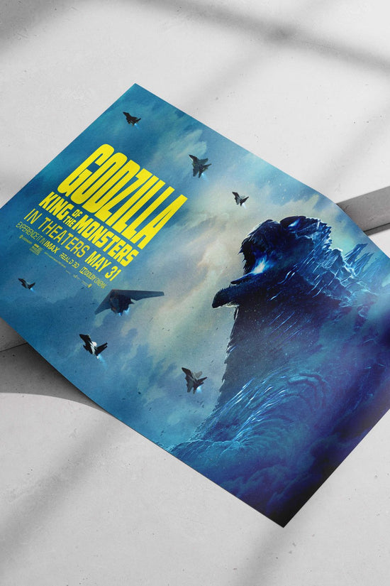 Godzilla (from Godzilla: King of the Monsters) Main Subject: Godzilla (from Godzilla: King of the Monsters) Matte poster