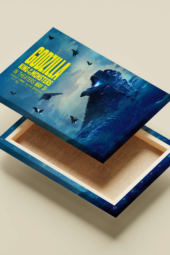 Godzilla (from Godzilla: King of the Monsters) Main Subject: Godzilla (from Godzilla: King of the Monsters) Canvas wall art