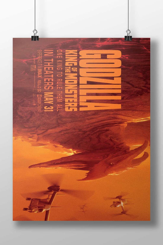 Godzilla from "Godzilla: King of the Monsters" Main Subject: Godzilla from "Godzilla: King of the Monsters" Matte BoizzBoard