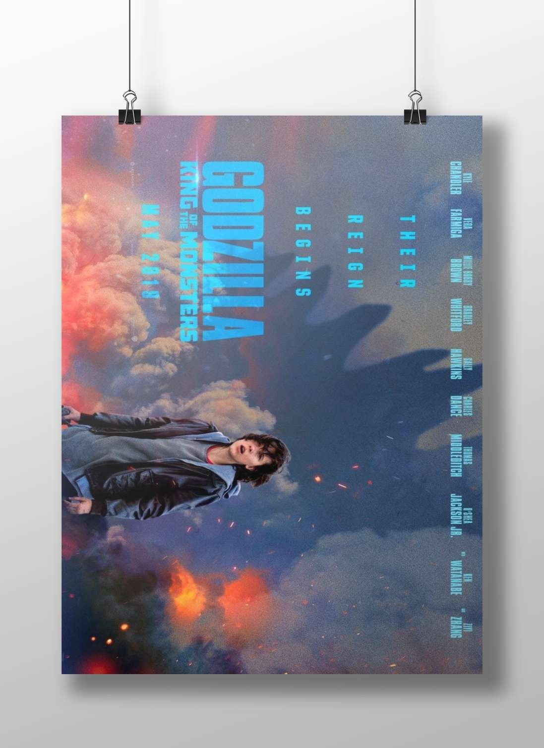 Godzilla (from the "Godzilla: King of the Monsters" franchise) Main Subject: Godzilla (from the "Godzilla: King of the