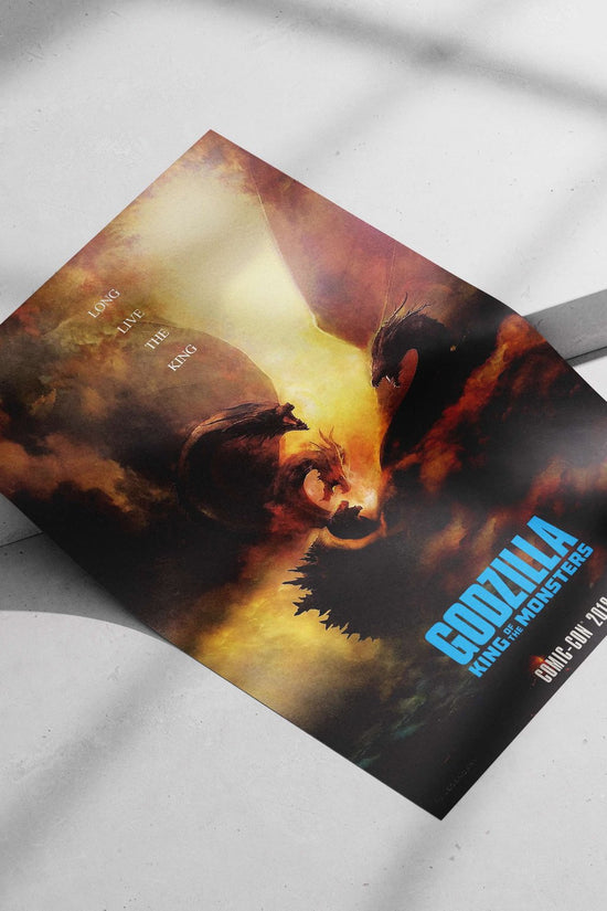 Godzilla (Godzilla: King of the Monsters) Main Subject: Godzilla (Godzilla: King of the Monsters) Matte poster print — Anime