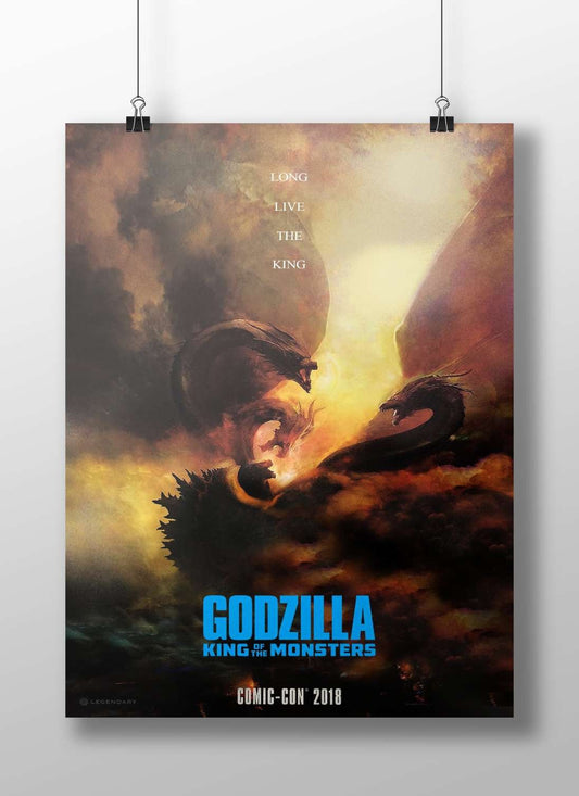 Godzilla (Godzilla: King of the Monsters) Main Subject: Godzilla (Godzilla: King of the Monsters) Matte BoizzBoard rigid