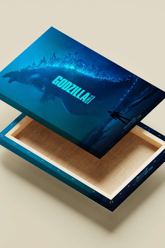 Godzilla (from Godzilla: King of the Monsters) Main Subject: Godzilla (from Godzilla: King of the Monsters) Canvas wall art