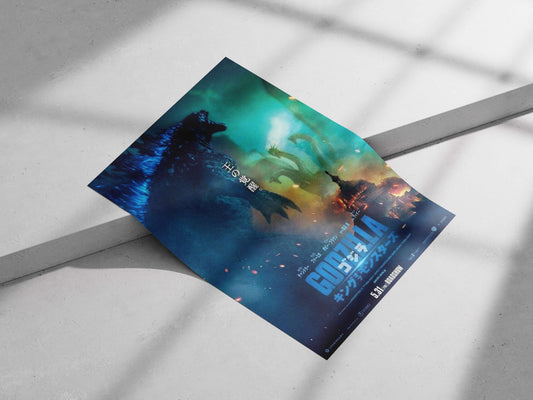 Godzilla Main Subject: Godzilla Matte poster print — Anime wall art India | PosterBoizz