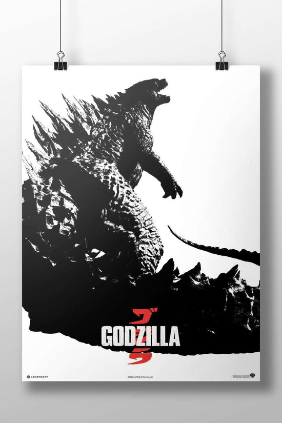 Godzilla (from the Godzilla franchise) Main Subject: Godzilla (from the Godzilla franchise) Matte BoizzBoard rigid print —