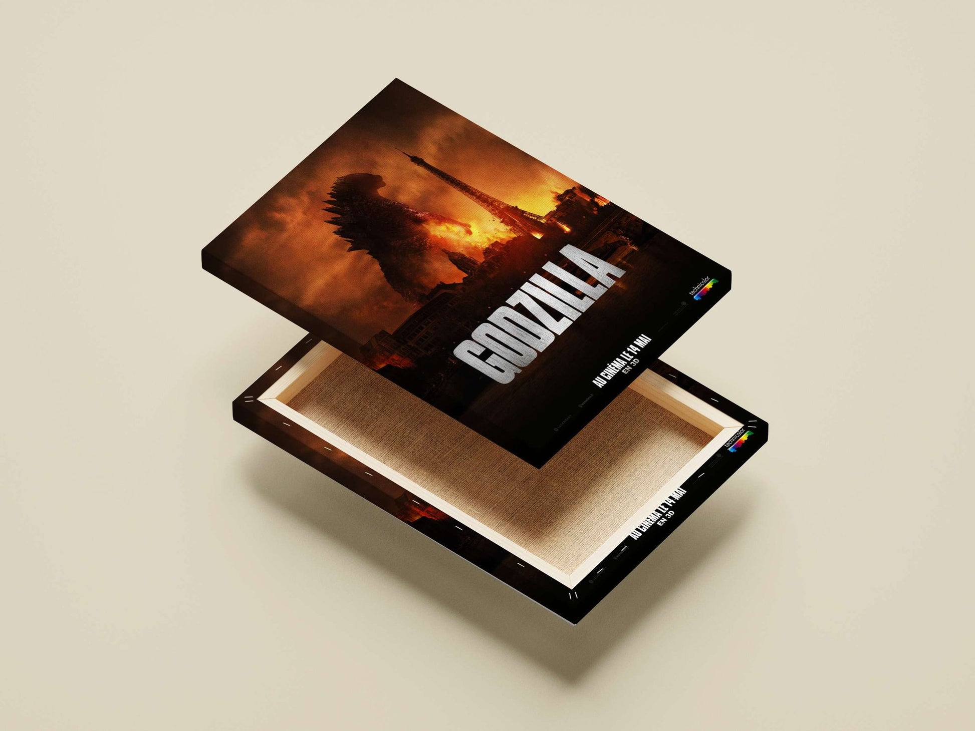 Godzilla (2014 film, specific franchise character) Main Subject: Godzilla (2014 film, specific franchise character) Canvas