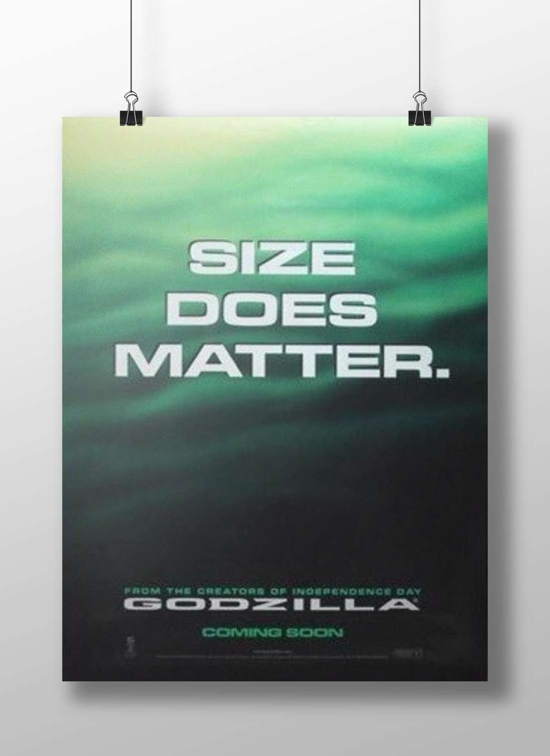 Godzilla Main Subject: Godzilla Matte BoizzBoard rigid print — Anime wall art India | PosterBoizz