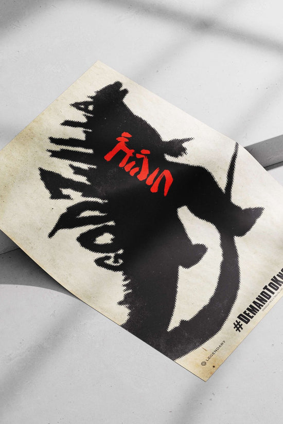 Godzilla (franchise) Main Subject: Godzilla (franchise) Matte poster print — Anime wall art India | PosterBoizz