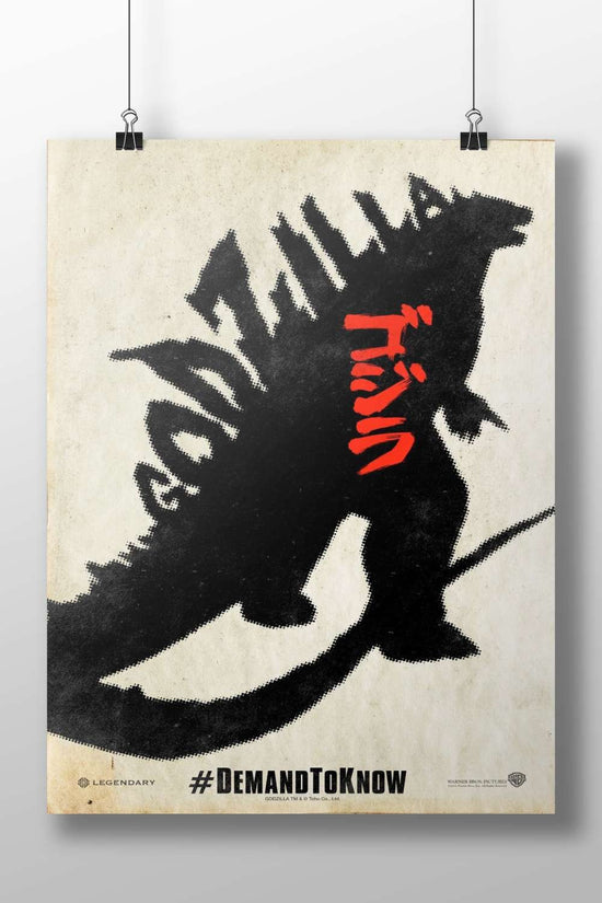 Godzilla (franchise) Main Subject: Godzilla (franchise) Matte BoizzBoard rigid print — Anime wall art India | PosterBoizz