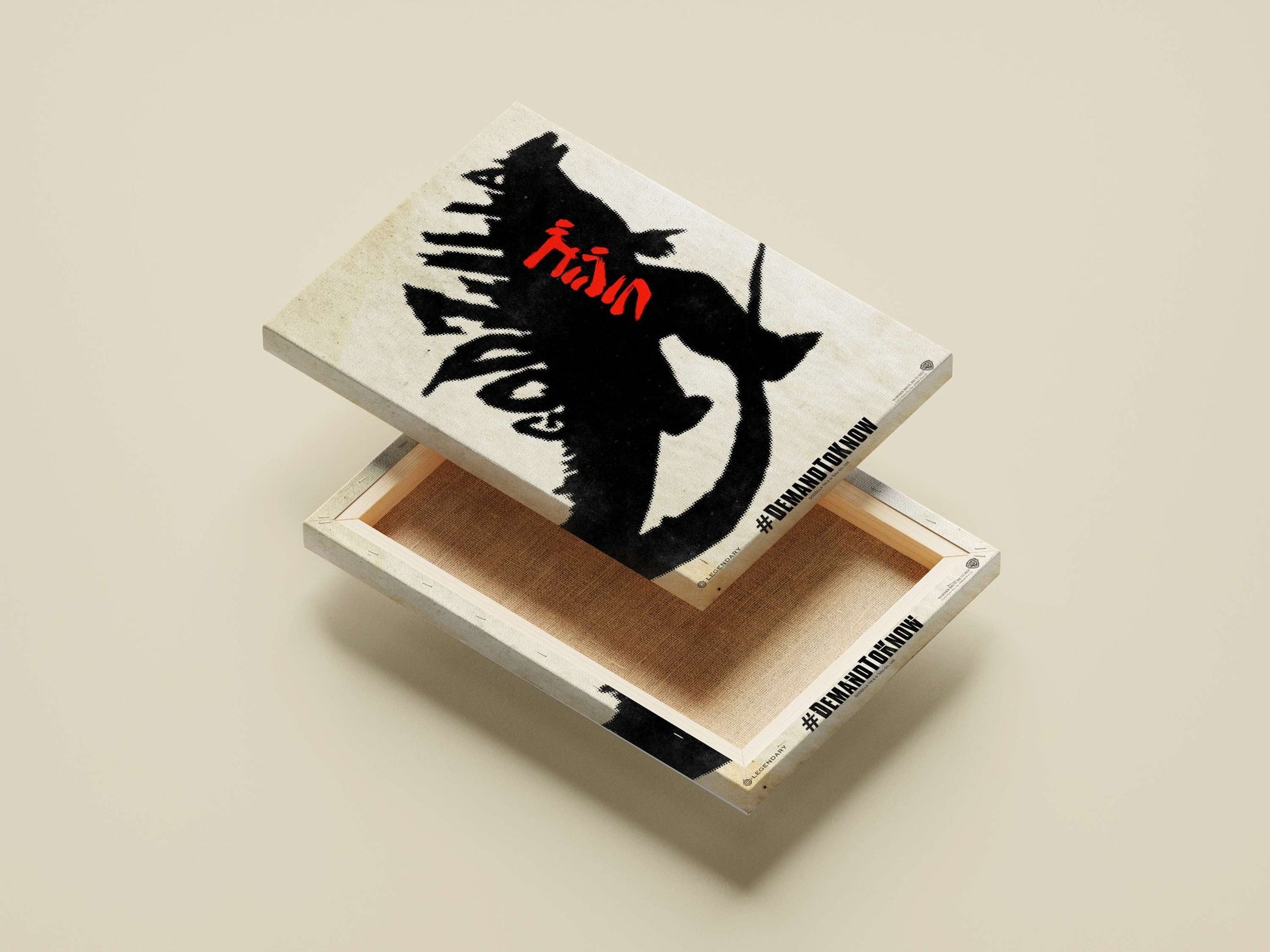 Godzilla (franchise) Main Subject: Godzilla (franchise) Canvas wall art — Anime wall art India | PosterBoizz