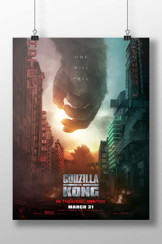 Godzilla and Kong (Kaiju franchise) Main Subject: Godzilla and Kong (Kaiju franchise) Matte BoizzBoard rigid print — Anime