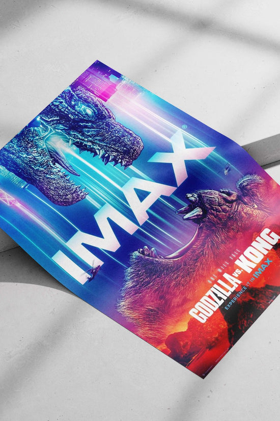 Godzilla vs. King Kong (franchise) Main Subject: Godzilla vs. King Kong (franchise) Matte poster print — Anime wall art