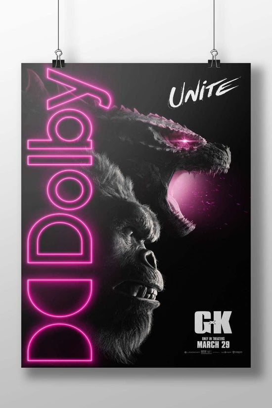 Godzilla and King Kong (from the Godzilla x Kong franchise) Main Subject: Godzilla and King Kong (from the Godzilla x Kong