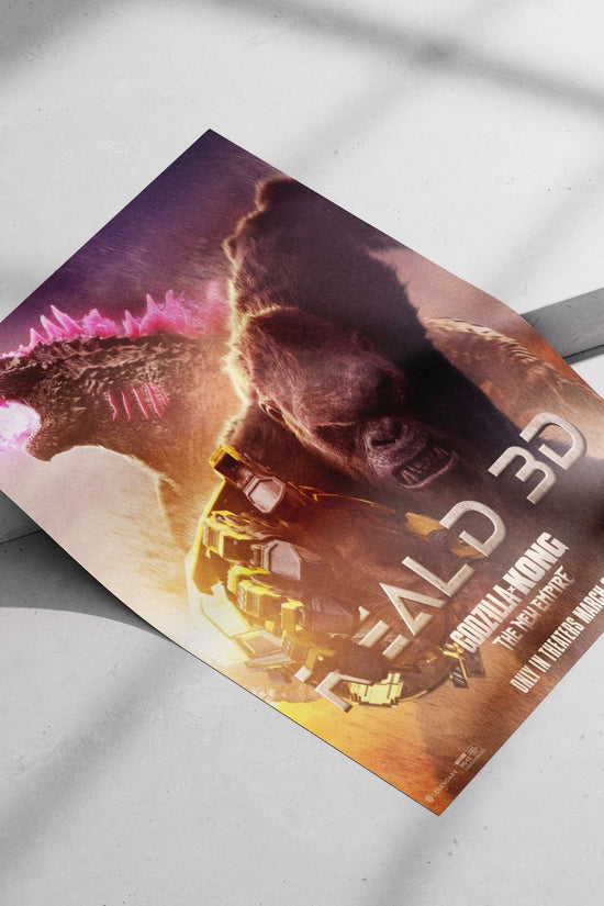 Godzilla and King Kong (real names from the franchise). Main Subject: Godzilla and King Kong (real names from the