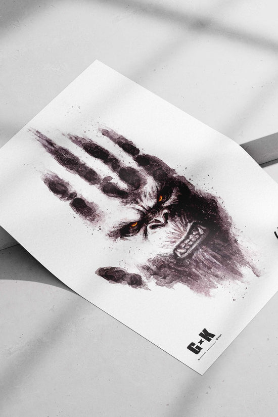 Wolverine (Marvel Comics character) Main Subject: Wolverine (Marvel Comics character) Matte poster print — Superhero wall