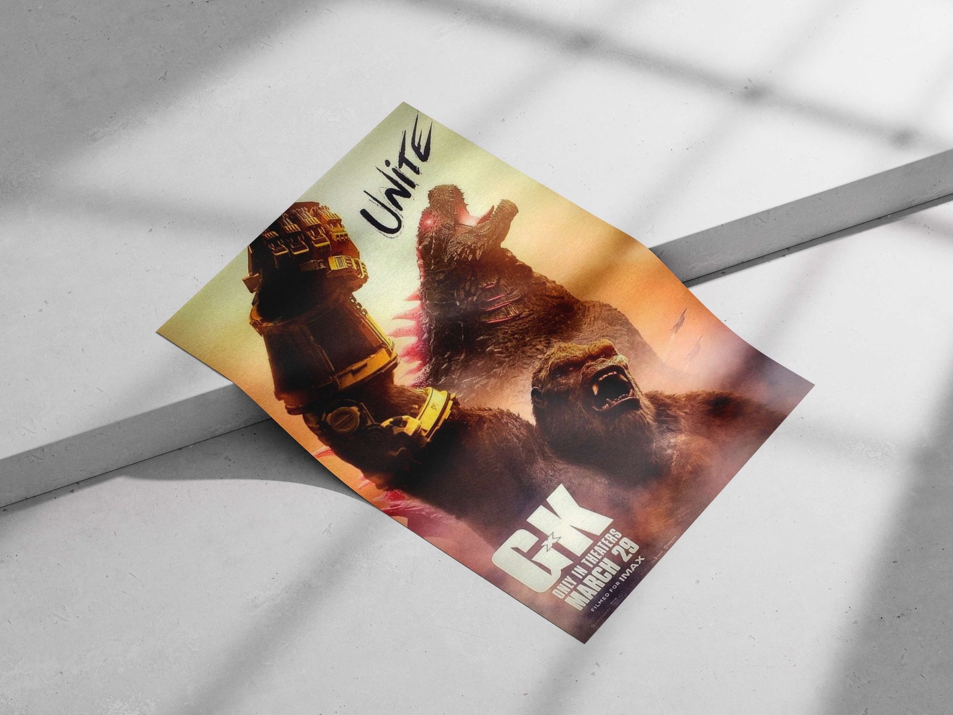 Godzilla and King Kong (from the Godzilla x King Kong franchise) Main Subject: Godzilla and King Kong (from the Godzilla x