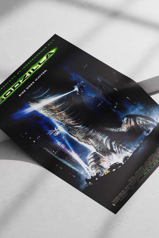 Godzilla Main Subject: Godzilla Matte poster print — Anime wall art India | PosterBoizz