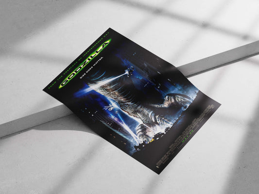 Godzilla Main Subject: Godzilla Matte poster print — Anime wall art India | PosterBoizz