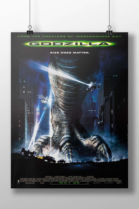 Godzilla Main Subject: Godzilla Matte BoizzBoard rigid print — Anime wall art India | PosterBoizz