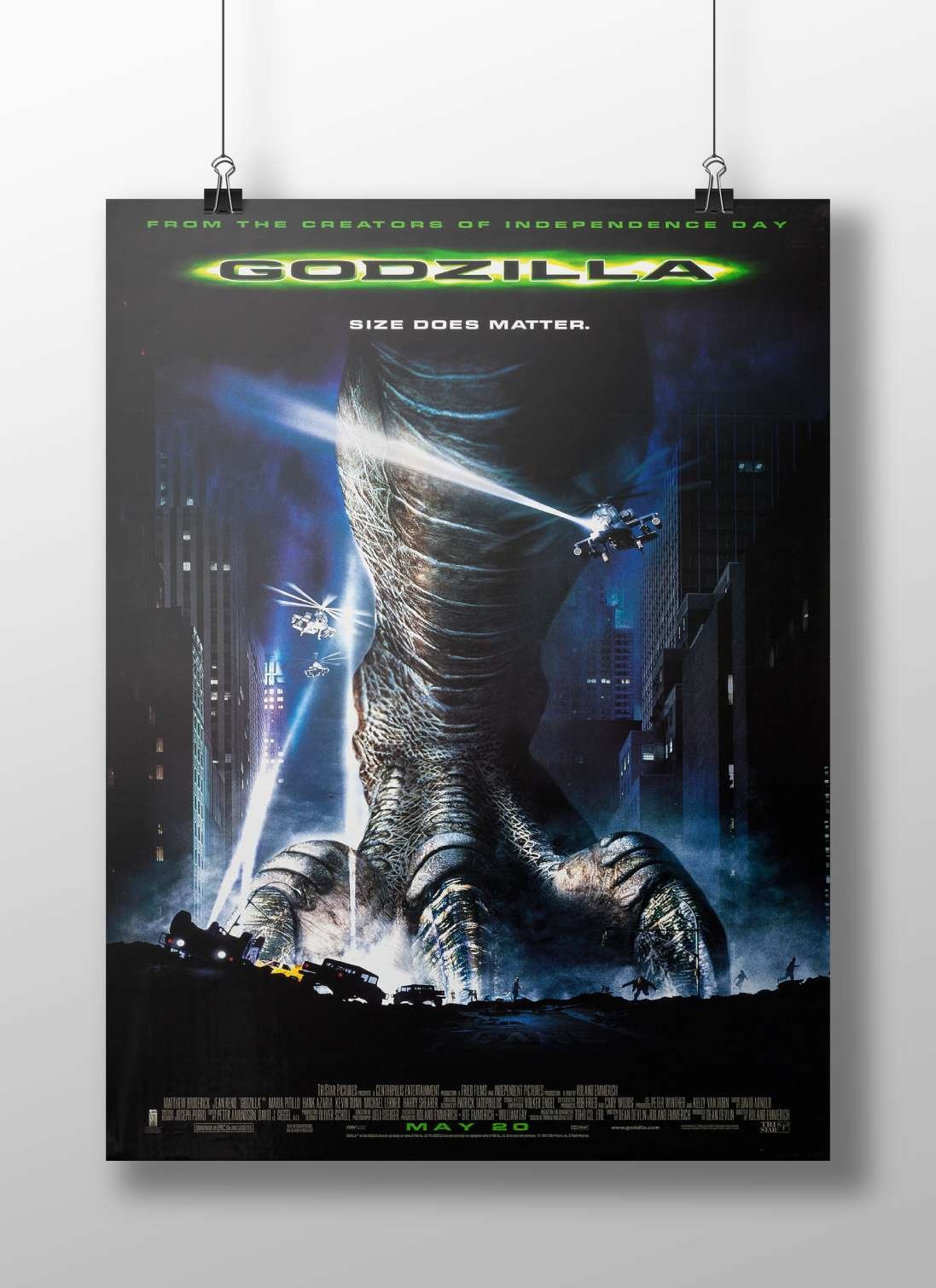 Godzilla Main Subject: Godzilla Matte BoizzBoard rigid print — Anime wall art India | PosterBoizz