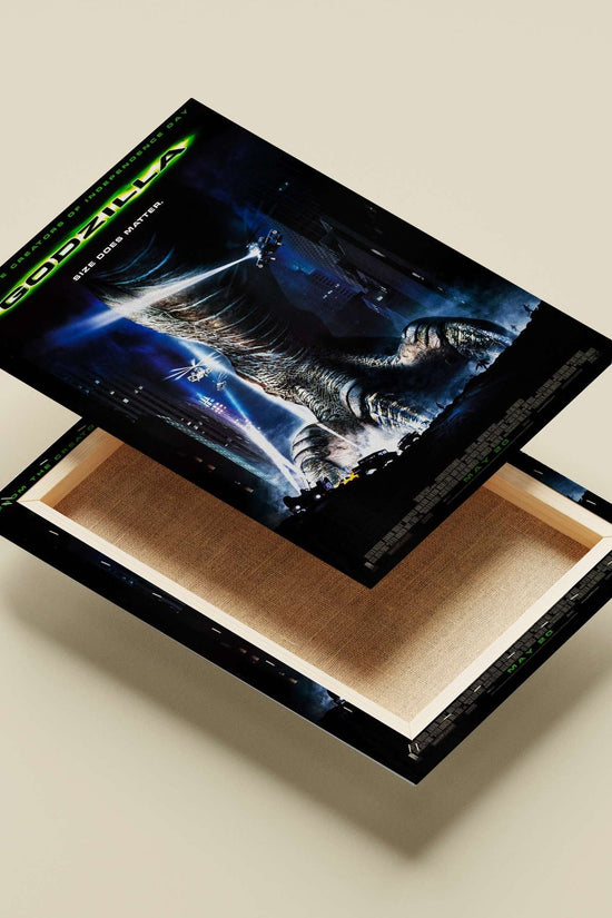 Godzilla Main Subject: Godzilla Canvas wall art — Anime wall art India | PosterBoizz