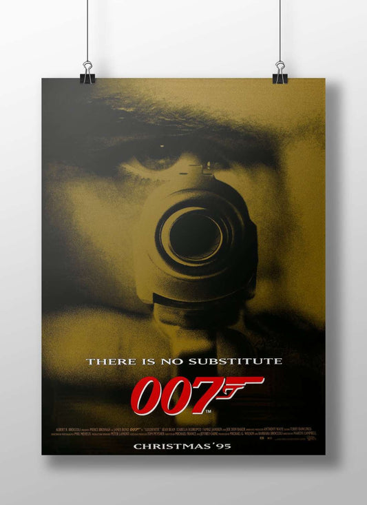 James Bond film "GoldenEye" (1995), part of the 007 franchise. Main Subject: James Bond film "GoldenEye" (1995), part of the