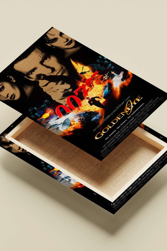 The James Bond film "GoldenEye" starring Pierce Brosnan as 007 Main Subject: The James Bond film "GoldenEye" starring Pierce