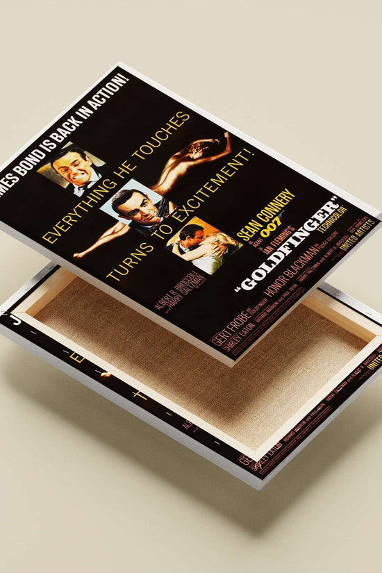 James Bond film "Goldfinger" (1964) starring Sean Connery as Agent 007 Main Subject: James Bond film "Goldfinger" (1964)