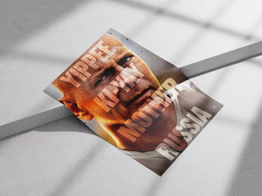 Bruce Willis Main Subject: Bruce Willis Matte poster print — Hollywood wall art India | PosterBoizz