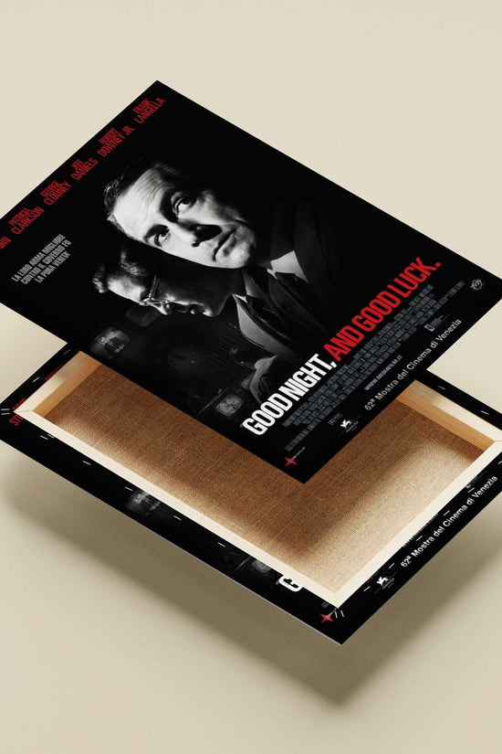 Good Night, And Good Luck (film) Main Subject: Good Night, And Good Luck (film) Canvas wall art — Bollywood wall art India |