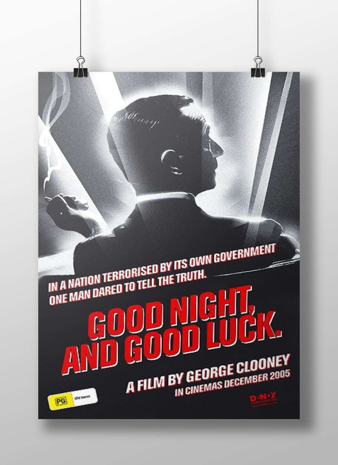 Good Night, And Good Luck (film by George Clooney) Main Subject: Good Night, And Good Luck (film by George Clooney) Matte
