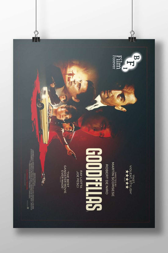 Goodfellas (film), directed by Martin Scorsese, starring Robert De Niro, Ray Liotta, and Joe Pesci Main Subject: Goodfellas