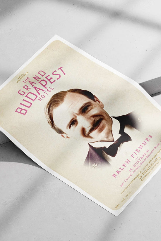 Ralph Fiennes as M. Gustave H. from The Grand Budapest Hotel Main Subject: Ralph Fiennes as M. Gustave H. from The Grand