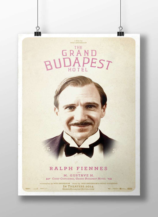 Ralph Fiennes as M. Gustave H. from The Grand Budapest Hotel Main Subject: Ralph Fiennes as M. Gustave H. from The Grand