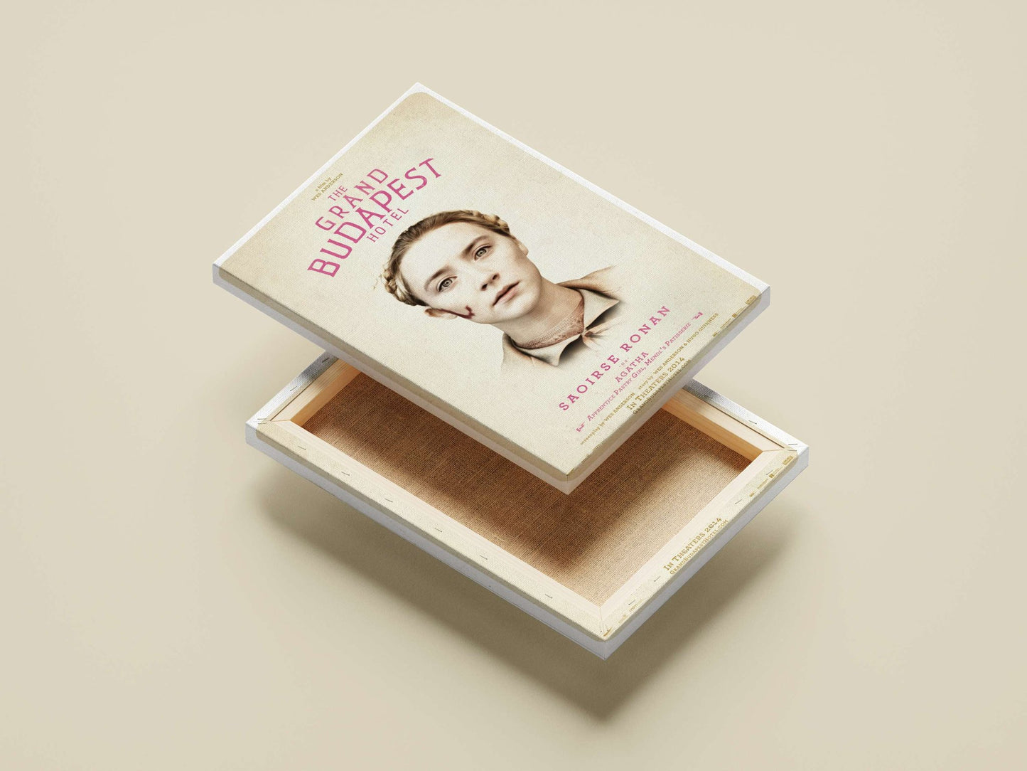 Agatha (character from The Grand Budapest Hotel) Main Subject: Agatha (character from The Grand Budapest Hotel) Canvas wall
