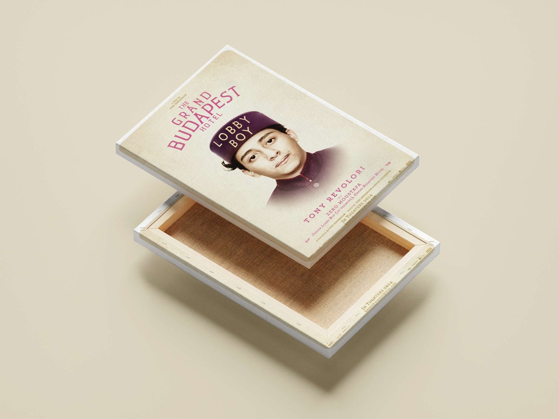 Tony Revolori as Zero Moustafa (Junior Lobby Boy) from *The Grand Budapest Hotel* Main Subject: Tony Revolori as Zero