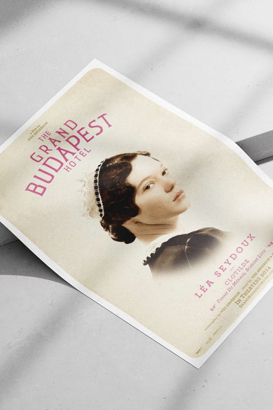 Clotilde (character from The Grand Budapest Hotel, portrayed by Léa Seydoux) Main Subject: Clotilde (character from The