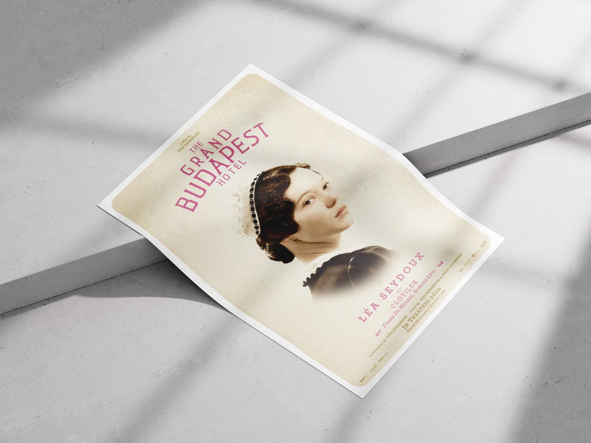 Clotilde (character from The Grand Budapest Hotel, portrayed by Léa Seydoux) Main Subject: Clotilde (character from The