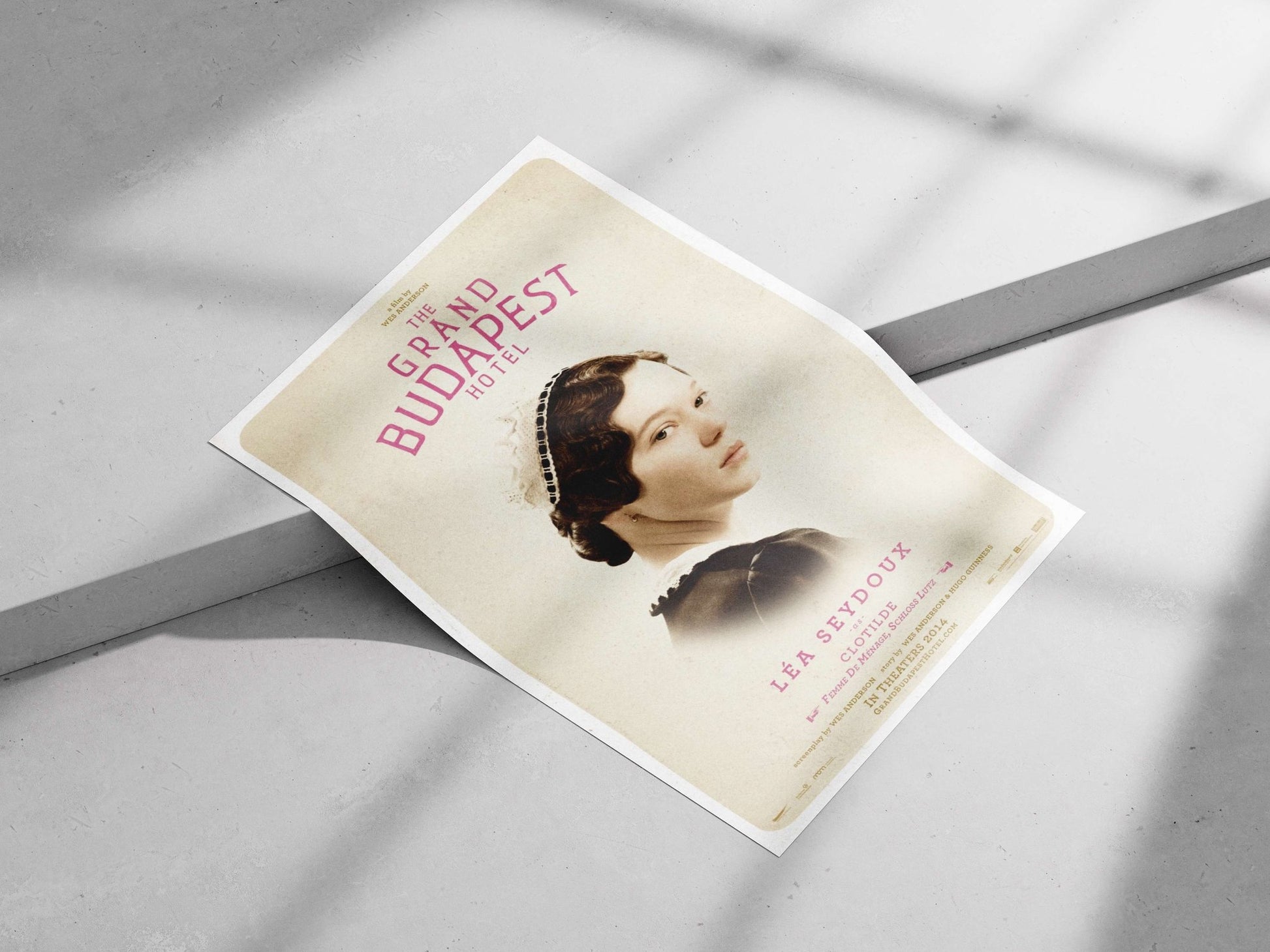 Clotilde (character from The Grand Budapest Hotel, portrayed by Léa Seydoux) Main Subject: Clotilde (character from The