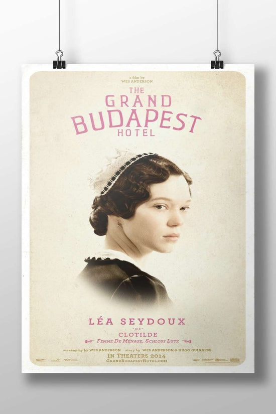 Clotilde (character from The Grand Budapest Hotel, portrayed by Léa Seydoux) Main Subject: Clotilde (character from The