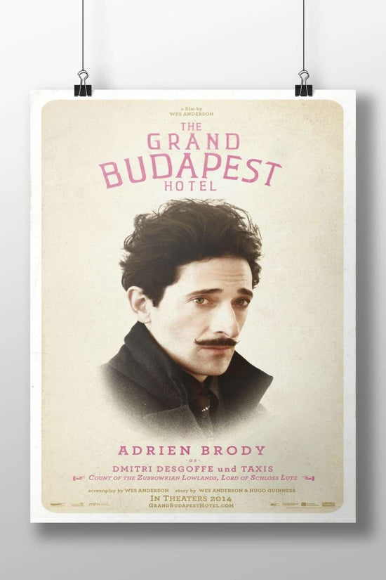 The Grand Budapest Hotel (film) Main Subject: The Grand Budapest Hotel (film) Matte BoizzBoard rigid print — Bollywood wall