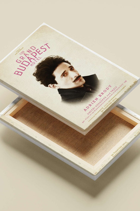 The Grand Budapest Hotel (film) Main Subject: The Grand Budapest Hotel (film) Canvas wall art — Bollywood wall art India |
