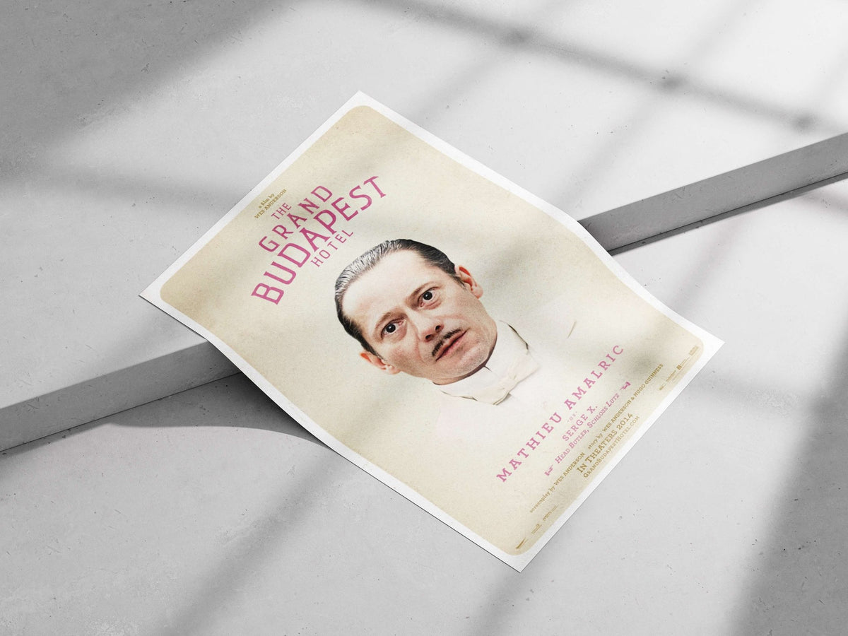 Serge X. (Head Butler, Schloss Lutz) from The Grand Budapest Hotel Serge X. - Head