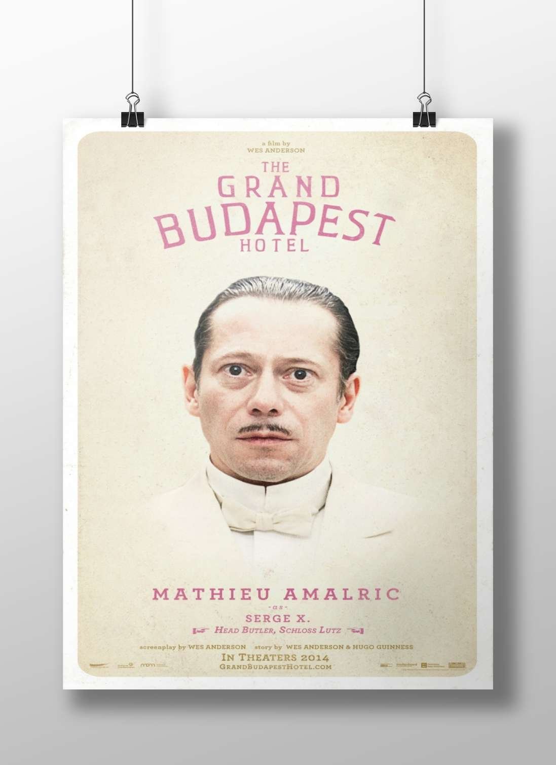 Serge X. (Head Butler, Schloss Lutz) from The Grand Budapest Hotel Serge X. - Head
