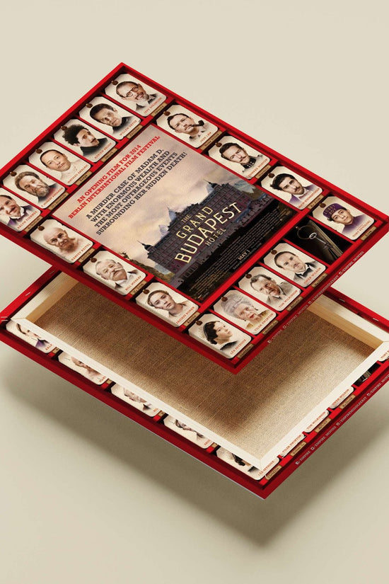 The Grand Budapest Hotel (film) Main Subject: The Grand Budapest Hotel (film) Canvas wall art — Bollywood wall art India |