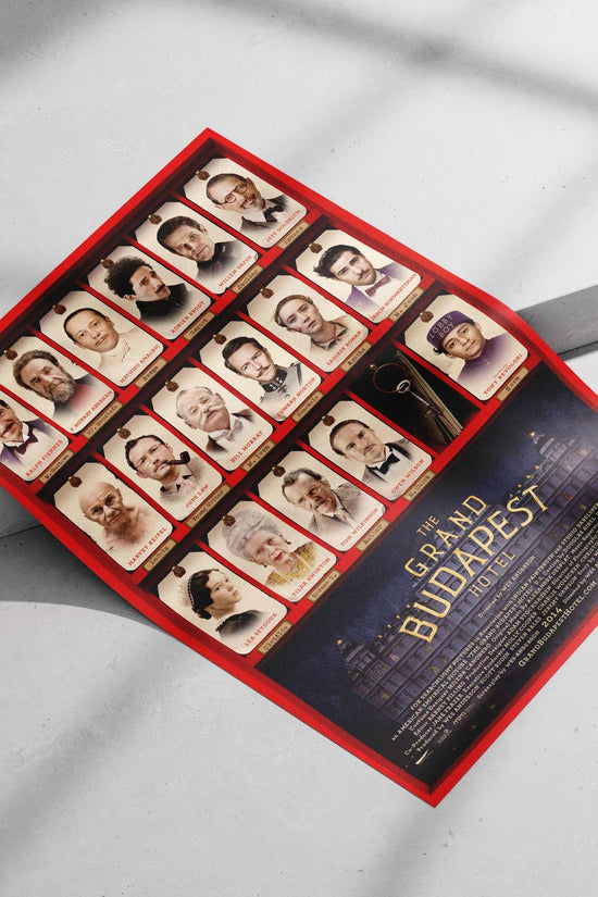 The Grand Budapest Hotel (film) Main Subject: The Grand Budapest Hotel (film) Matte poster print — Bollywood wall art India