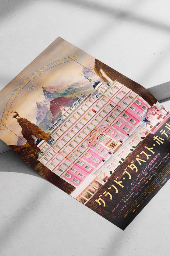 The Grand Budapest Hotel Main Subject: The Grand Budapest Hotel Matte poster print — Bollywood wall art India | PosterBoizz