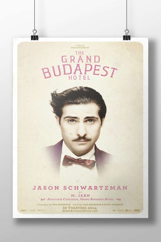 Jason Schwartzman as M. Jean (Associate Concierge), from The Grand Budapest Hotel franchise. Main Subject: Jason Schwartzman